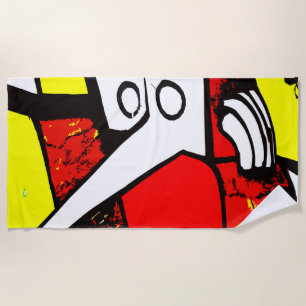 Hominid Beach Towel