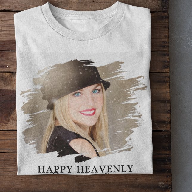 Hommage à l'anniversaire Photo Memorial T-Shirt (Créateur téléchargé)