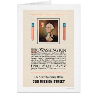 Hommage d'armée vers Washington