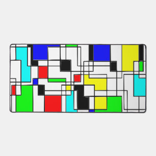 Hommage Random Carré À Mondrian