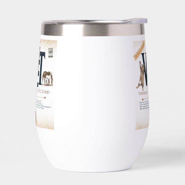 Hommage vintage à l'vétérinaire (Gauche)