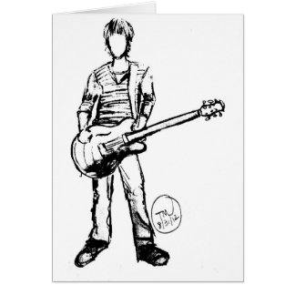 Homme avec la guitare