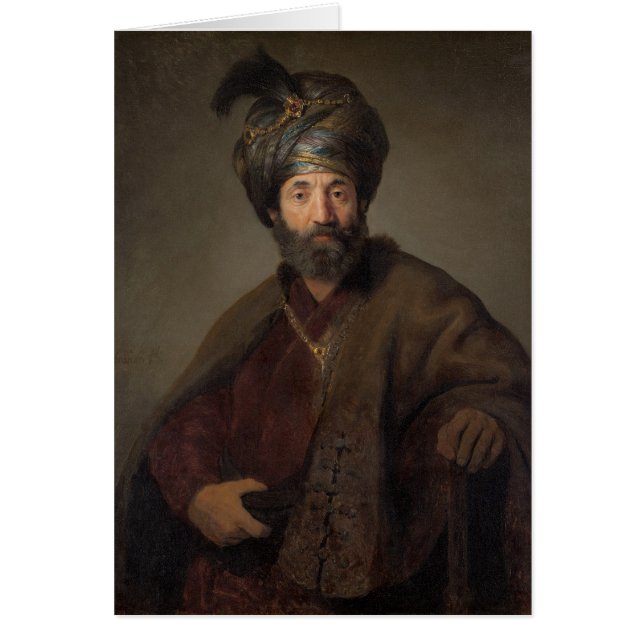 Homme dans le costume oriental, c.1635 (huile sur (Devant)