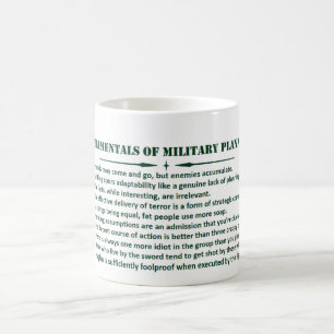 Homme de doctrine ! ! Tasse de café de principes
