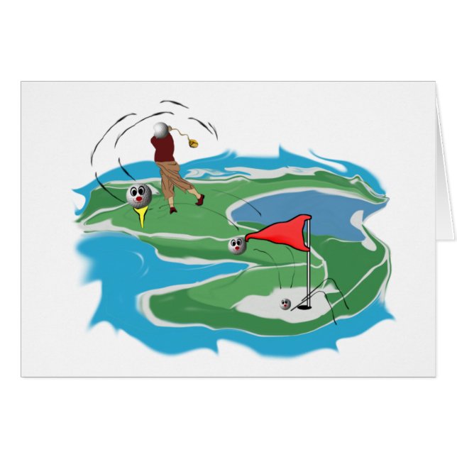 Homme de golf (Devant horizontal)