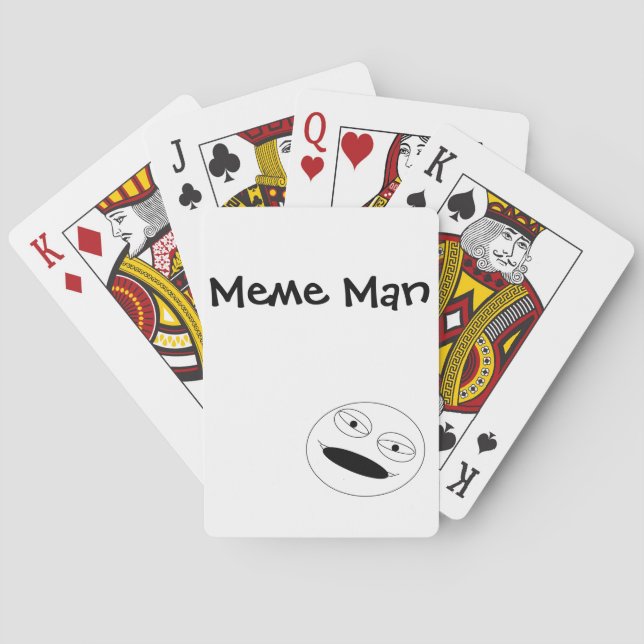 Homme de Meme - cartes de jeu (dos)