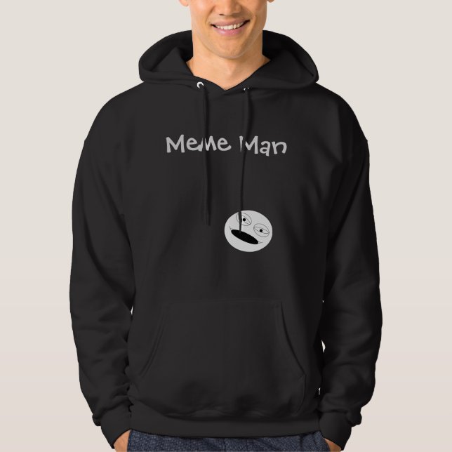 Homme de Meme - sweat - shirt à capuche (Devant)