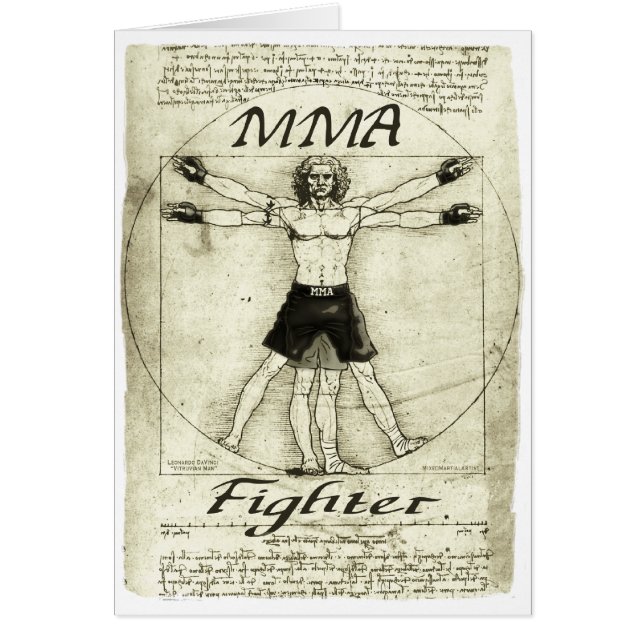 Homme de MIXED MARTIAL ART de Vitruvian (Devant)