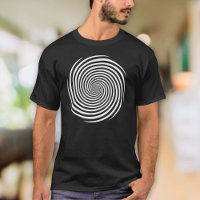 Homme de Mystère Hypnose Spirale T-shirt