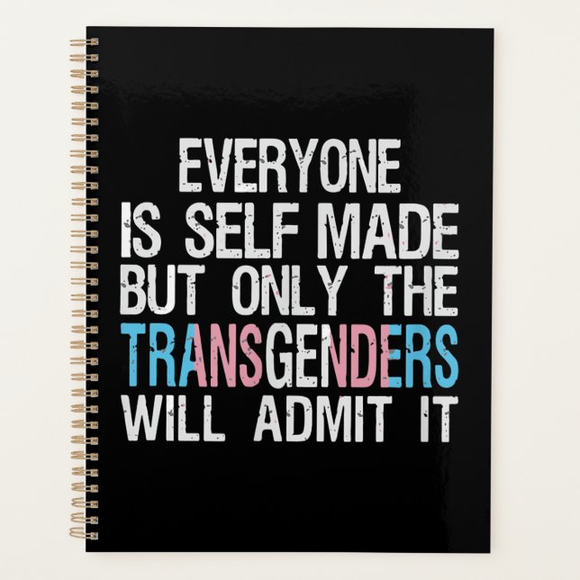 Homme transgenre auto-fabriqué LGBT Trans Flag FTM (Devant)