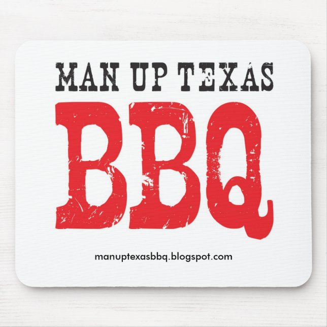 Homme vers le haut de tapis de souris (Devant)