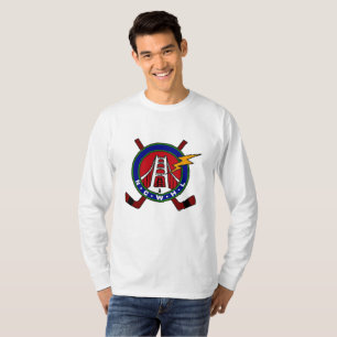 Hommes classiques de Long-Douille de T-shirt de