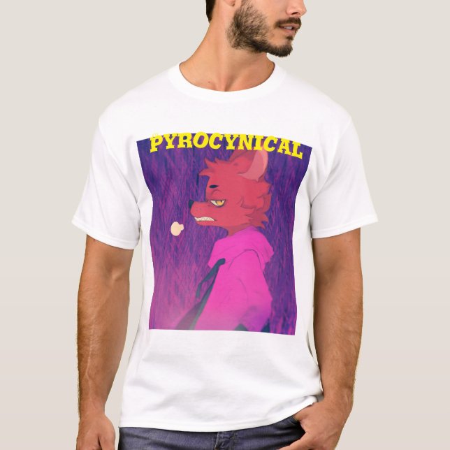 Hommes de Fanart de T-shirt de Pyrocynical (Devant)