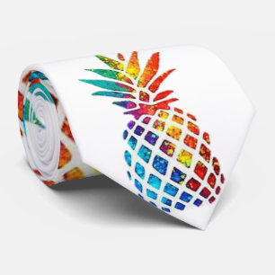 Hommes Designer Cravate ananas