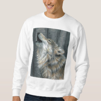 Hommes ou dames unisexes hurlants de sweatshirt de