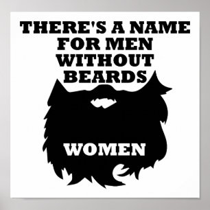 Hommes sans ours Drôle Poster