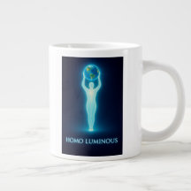 Homo Luminous La Tasse Matinale Lumineuse Géante