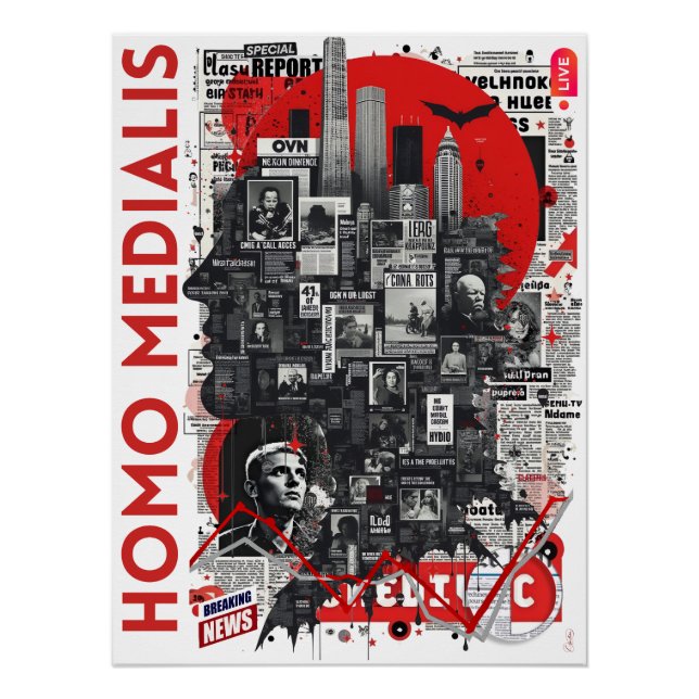 Homo Medialis Poster (Front)