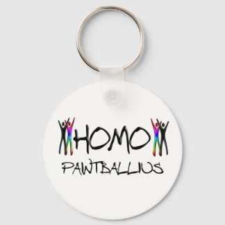 Homo paint ball keychain