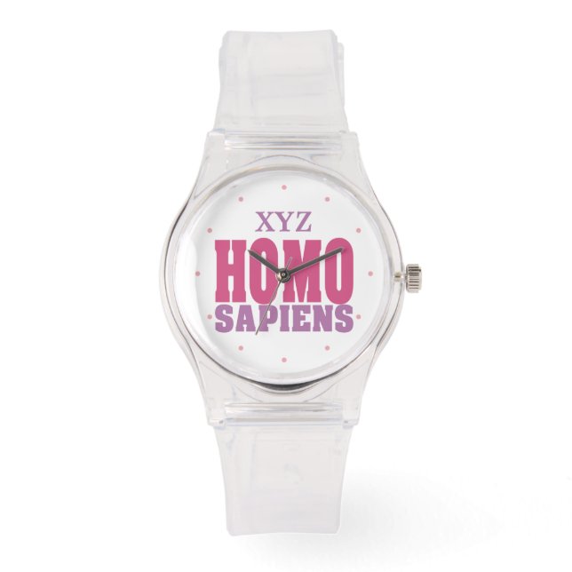 HOMO SAPIENS custom watches (Front)