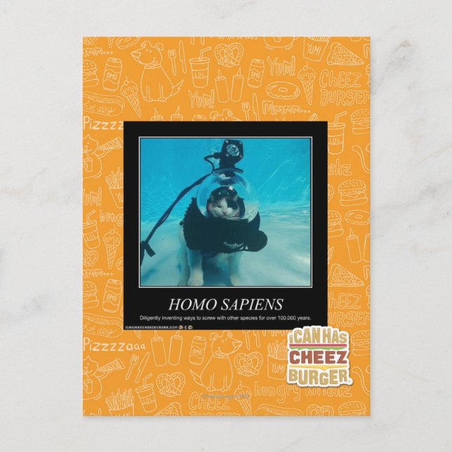 Homo Sapiens Postcard (Front)