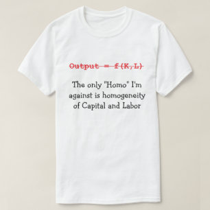 Homogénéité de T-shirt capital de la conception