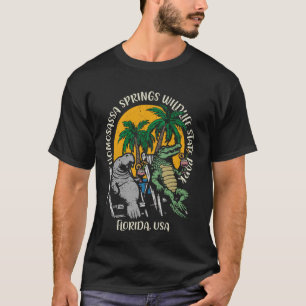 Homosassa Springs Wildlife State Park Florida Desi T-Shirt
