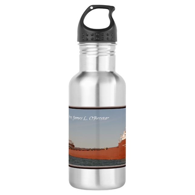 Hon James L. Oberstar 2 water bottle (Front)