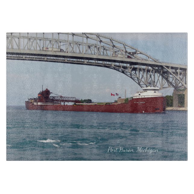 Hon James L. Oberstar cutting board (Front)