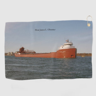 Hon James L. Oberstar golf towel