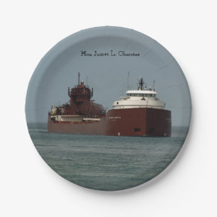 Hon James L. Oberstar paper plate