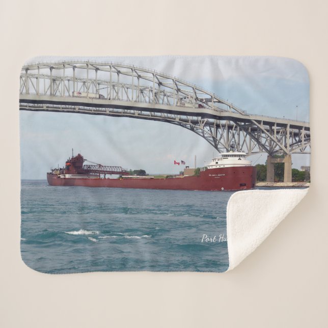 Hon James L. Oberstar PH sherpa blanket (Front (Horizontal))