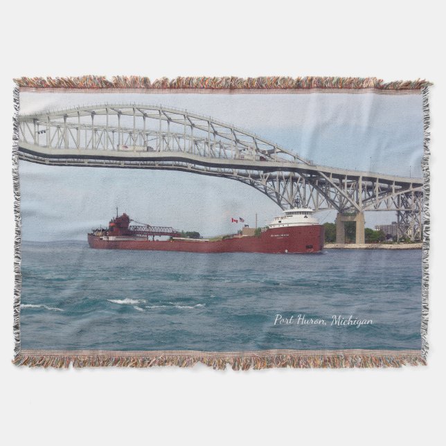 Hon James L. Oberstar PH throw blanket (Front)