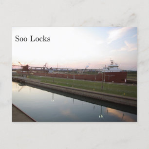 Hon James L. Oberstar Soo Locks Post Card