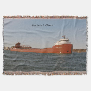 Hon James L. Oberstar throw blanket