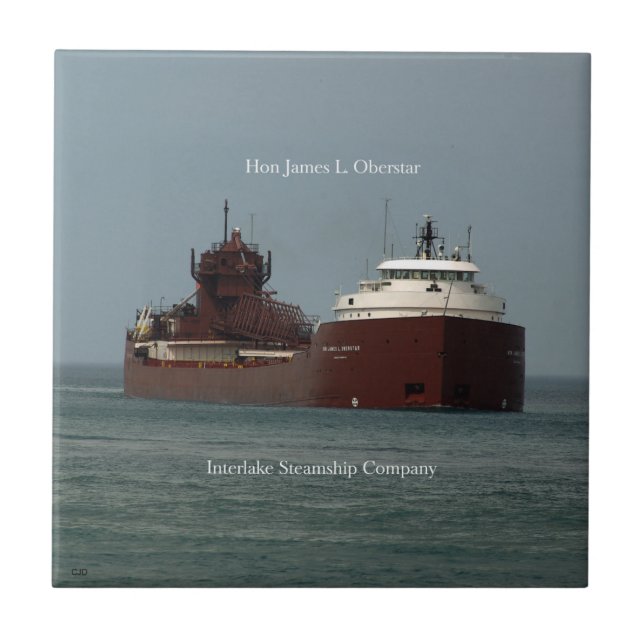 Hon James L. Oberstar tile (Front)