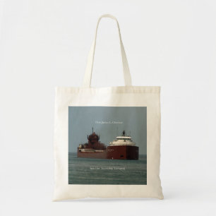 Hon James L. Oberstar tote bag