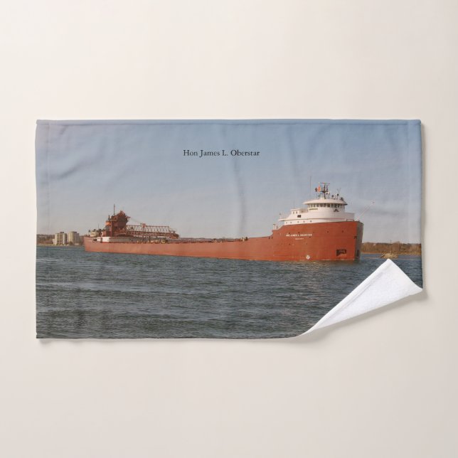 Hon James L. Oberstar towel set (Hand Towel)