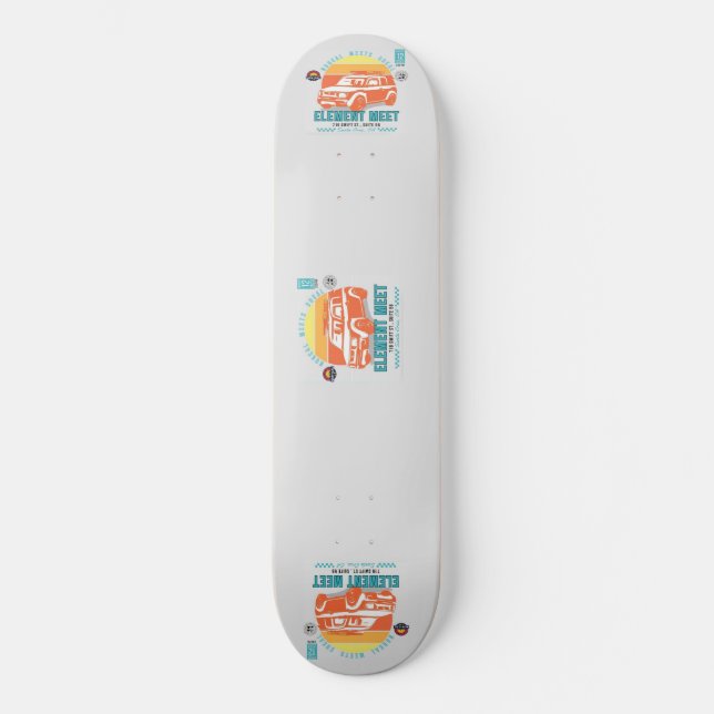 HONDA E MEET  8 1/4" Skateboard Deck (Front)