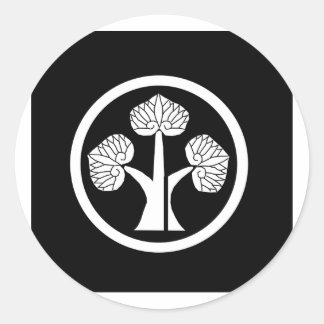 Honda mon, Japan Classic Round Sticker