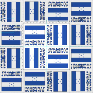 Honduran Flag and Honduras Fabric