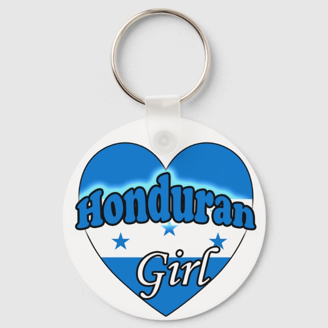 Honduran Girl Keychain (Front)