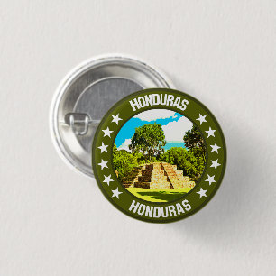 Honduras                                           1 inch round button