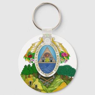 Honduras Coat of Arms Keychain