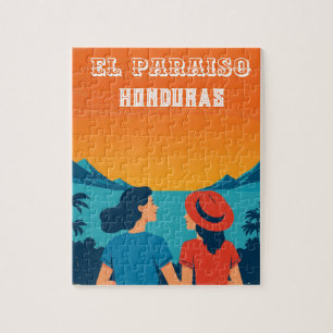  Honduras EL PARAISOtro poster Jigsaw Puzzle