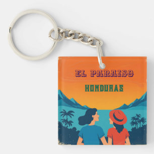  Honduras EL PARAISOtro poster Keychain