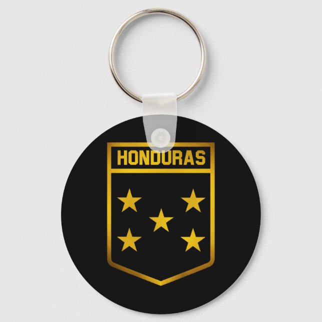 Honduras Emblem Keychain (Front)