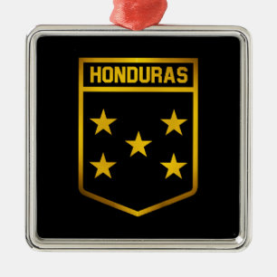 Honduras Emblem Metal Ornament