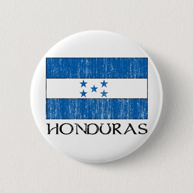 Honduras Flag 2 Inch Round Button (Front)