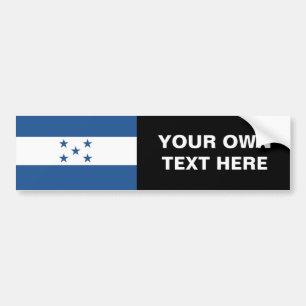 Honduras Flag Bumper Sticker